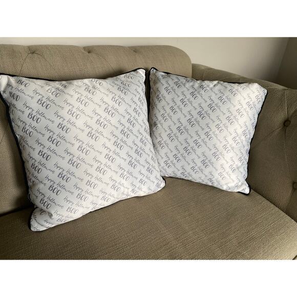 Set of Grim Reaper Double Sided Halloween Throw Pillows - Picture 11 of 16